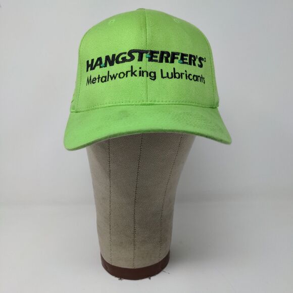 Hangsterfers Metalworking Lubricants Baseball Cap Embroidered Green Flexfit L/XL - Picture 2 of 13